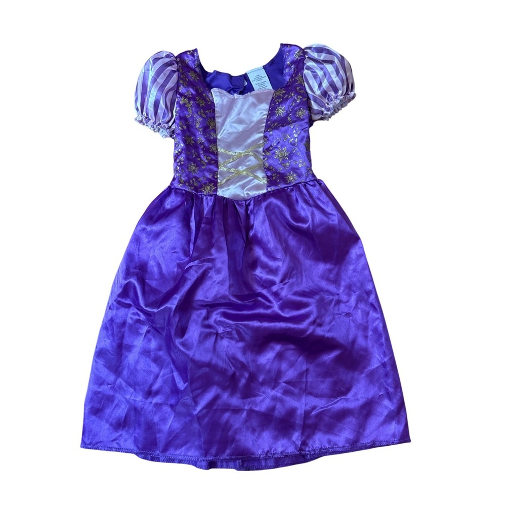 Disney Rapunzel Costume Girls Purple Tangled Princess Dress Up SIZE 4-6X